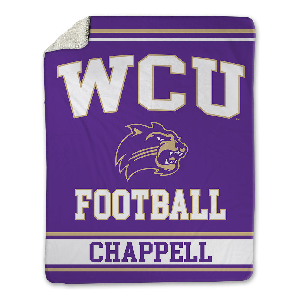 Western Carolina - NCAA Football : Ellis Chappell - Blanket-0