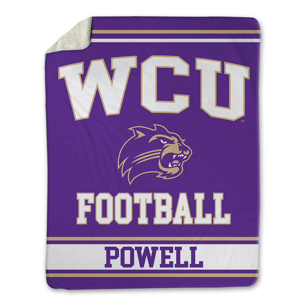 Western Carolina - NCAA Football : Kaden Powell - Blanket-0