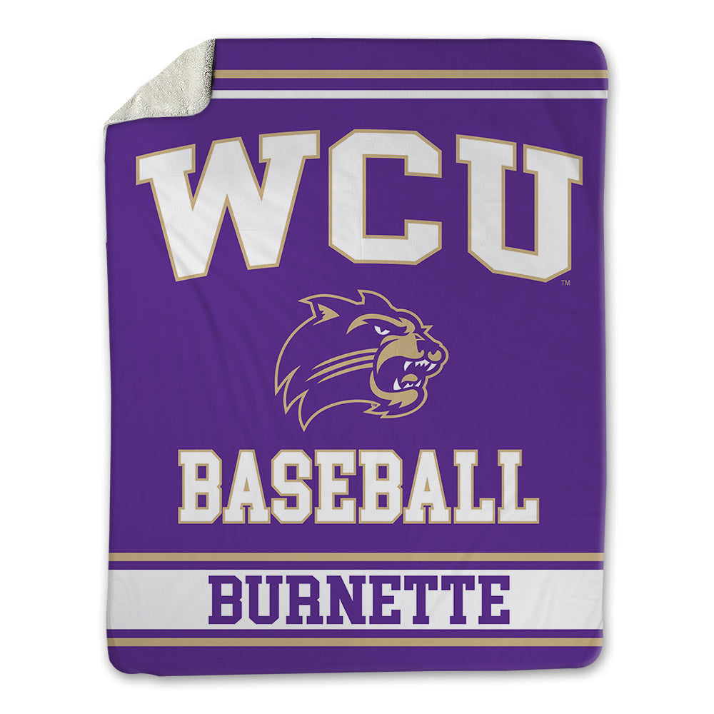 Western Carolina - NCAA Baseball : Carter Burnette - Blanket-0