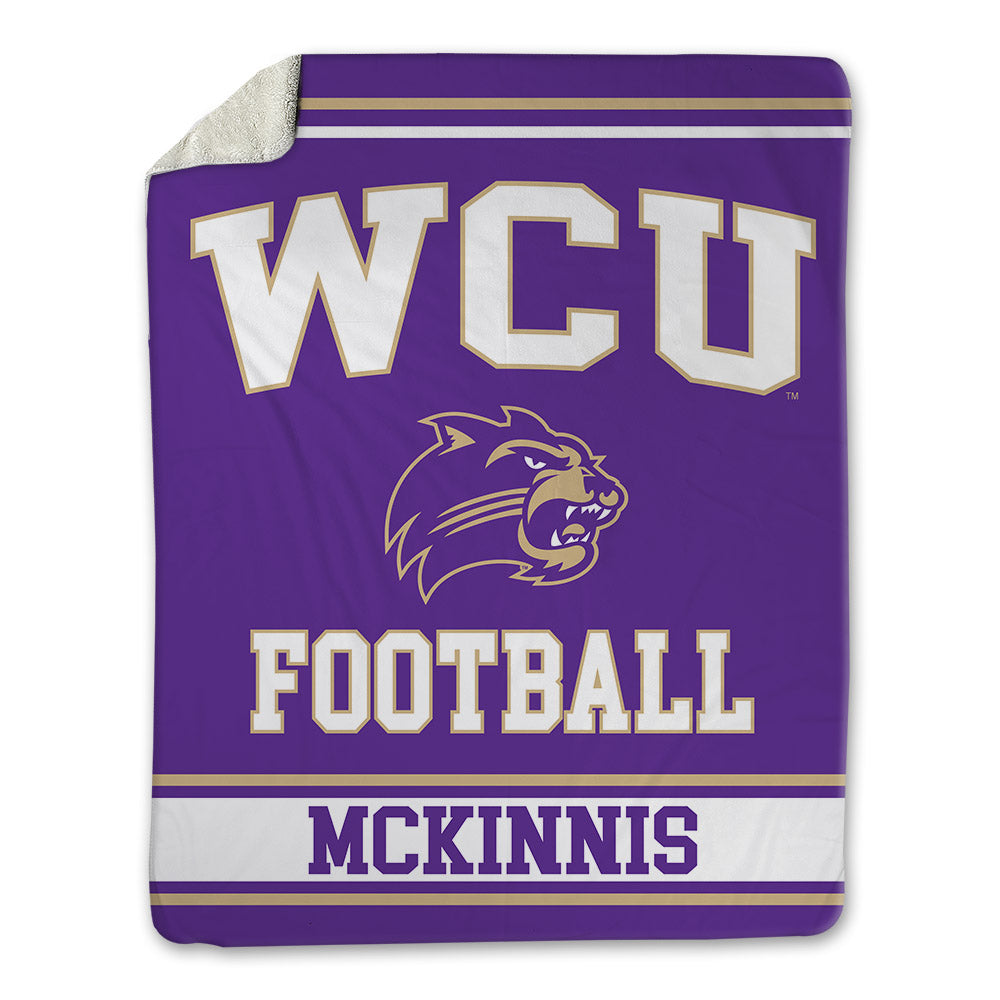 Western Carolina - NCAA Football : RYAN MCKINNIS - Blanket-0