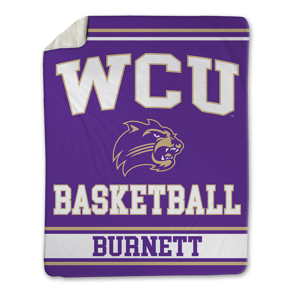 Western Carolina - NCAA Women's Basketball : Betsey Burnett - Blanket-0