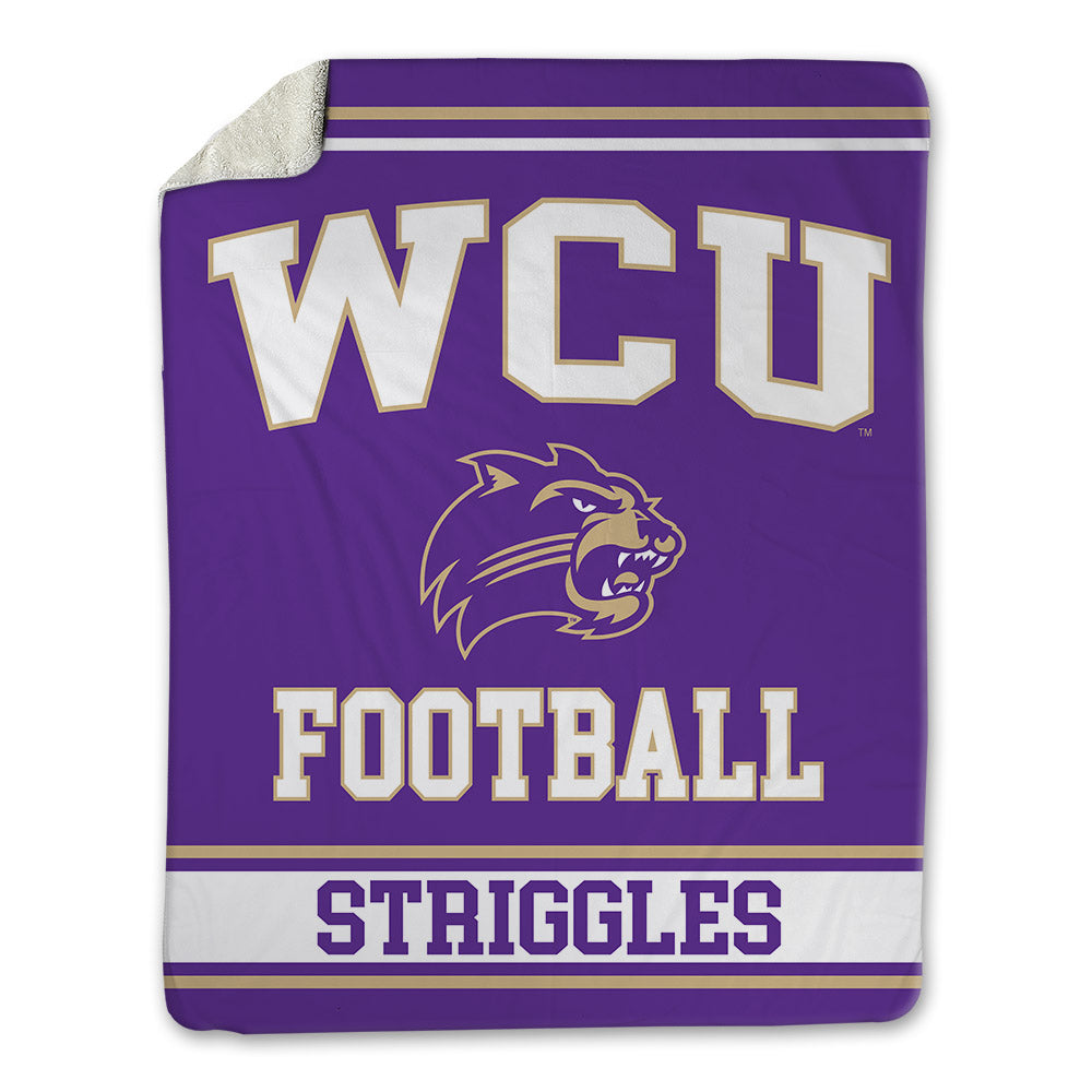 Western Carolina - NCAA Football : Marcus Striggles - Blanket-0