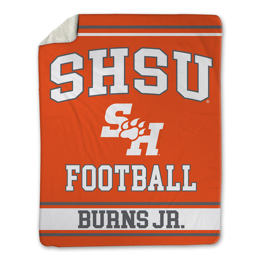 SHSU - NCAA Football : Tim Burns Jr. - Blanket-0