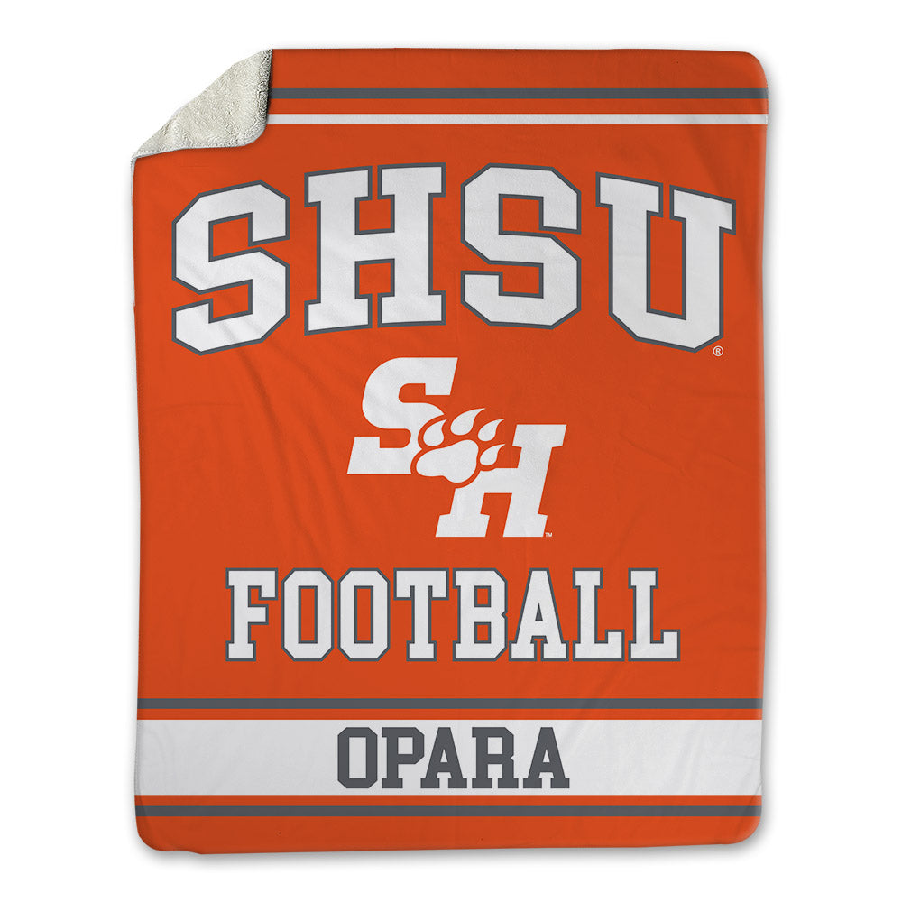 SHSU - NCAA Football : Joseph Opara - Blanket-0