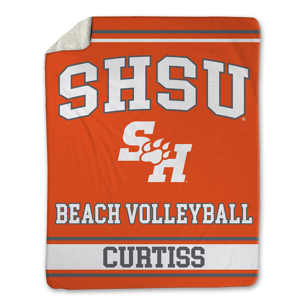 SHSU - NCAA Beach Volleyball : Norah Curtiss - Blanket-0