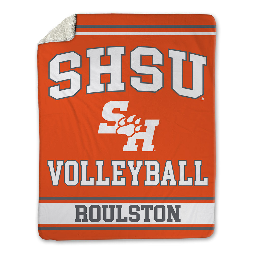 SHSU - NCAA Women's Volleyball : Faith Roulston - Blanket-0