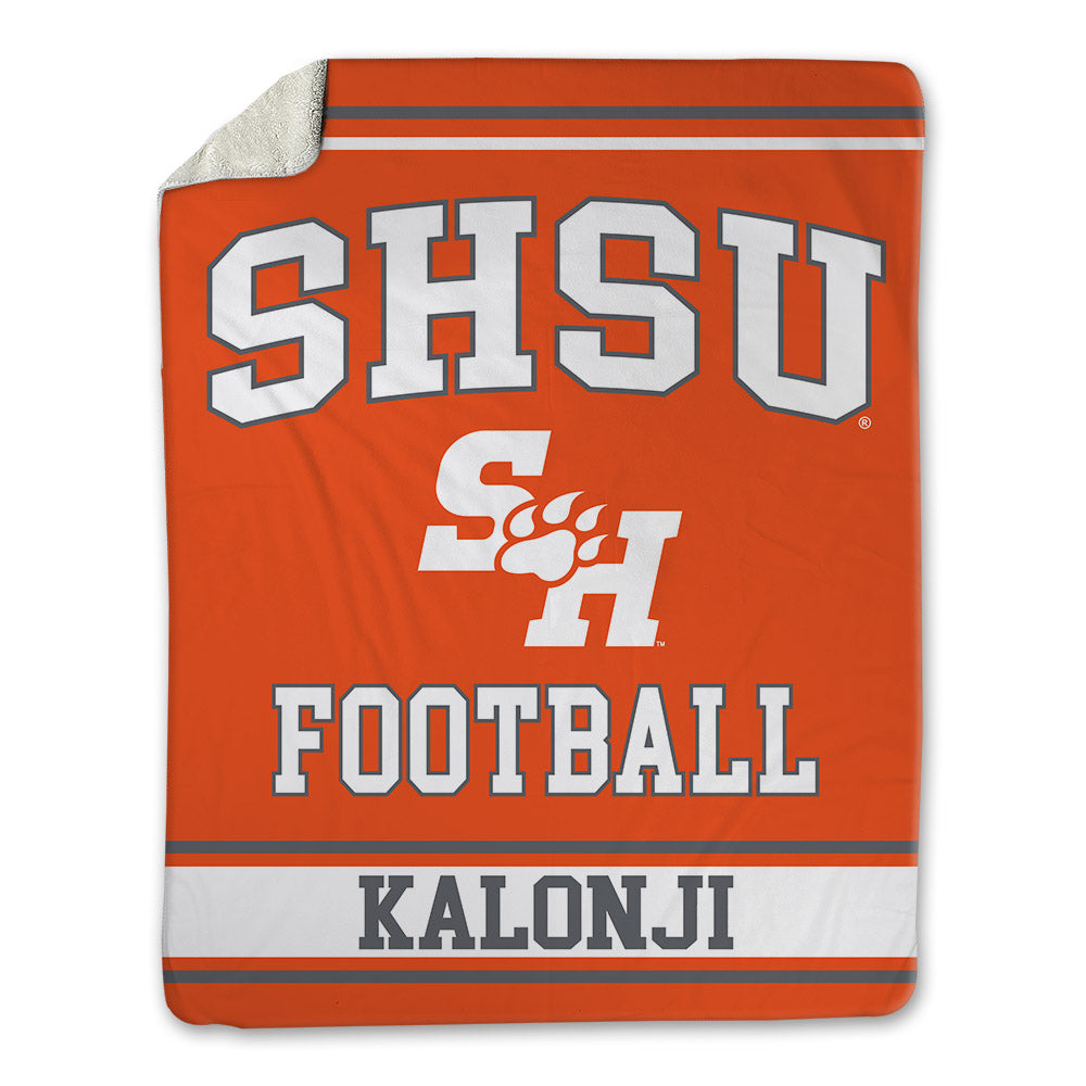 SHSU - NCAA Football : Kevin Kalonji - Blanket-0