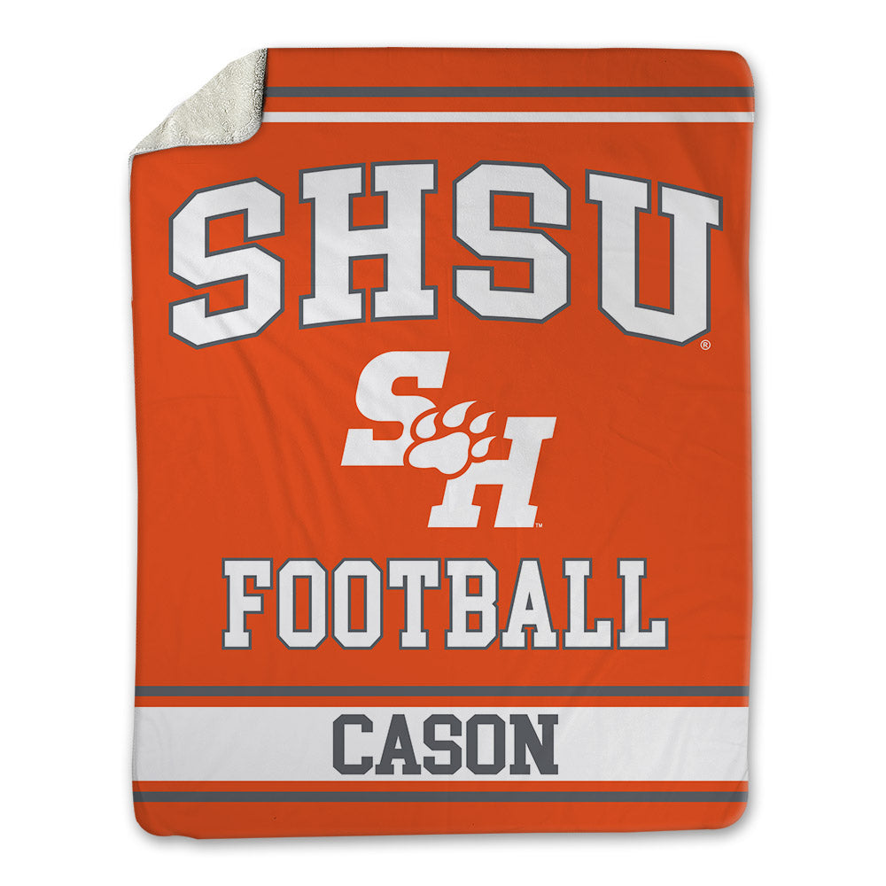 SHSU - NCAA Football : Alijah Cason - Blanket-0