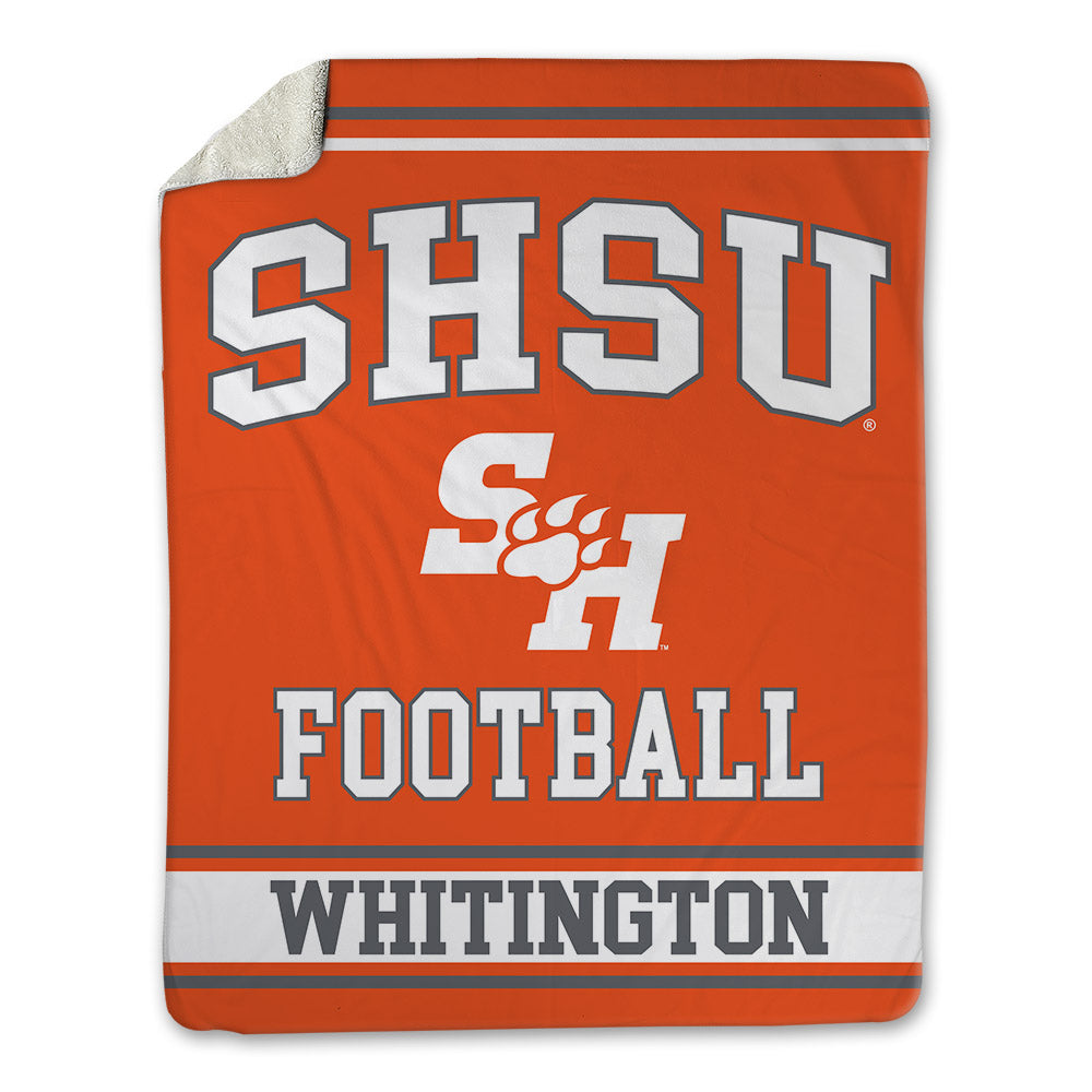 SHSU - NCAA Football : Carson Whitington - Blanket-0