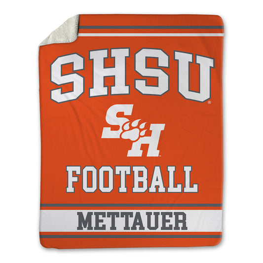SHSU - NCAA Football : Mabrey Mettauer - Blanket-0