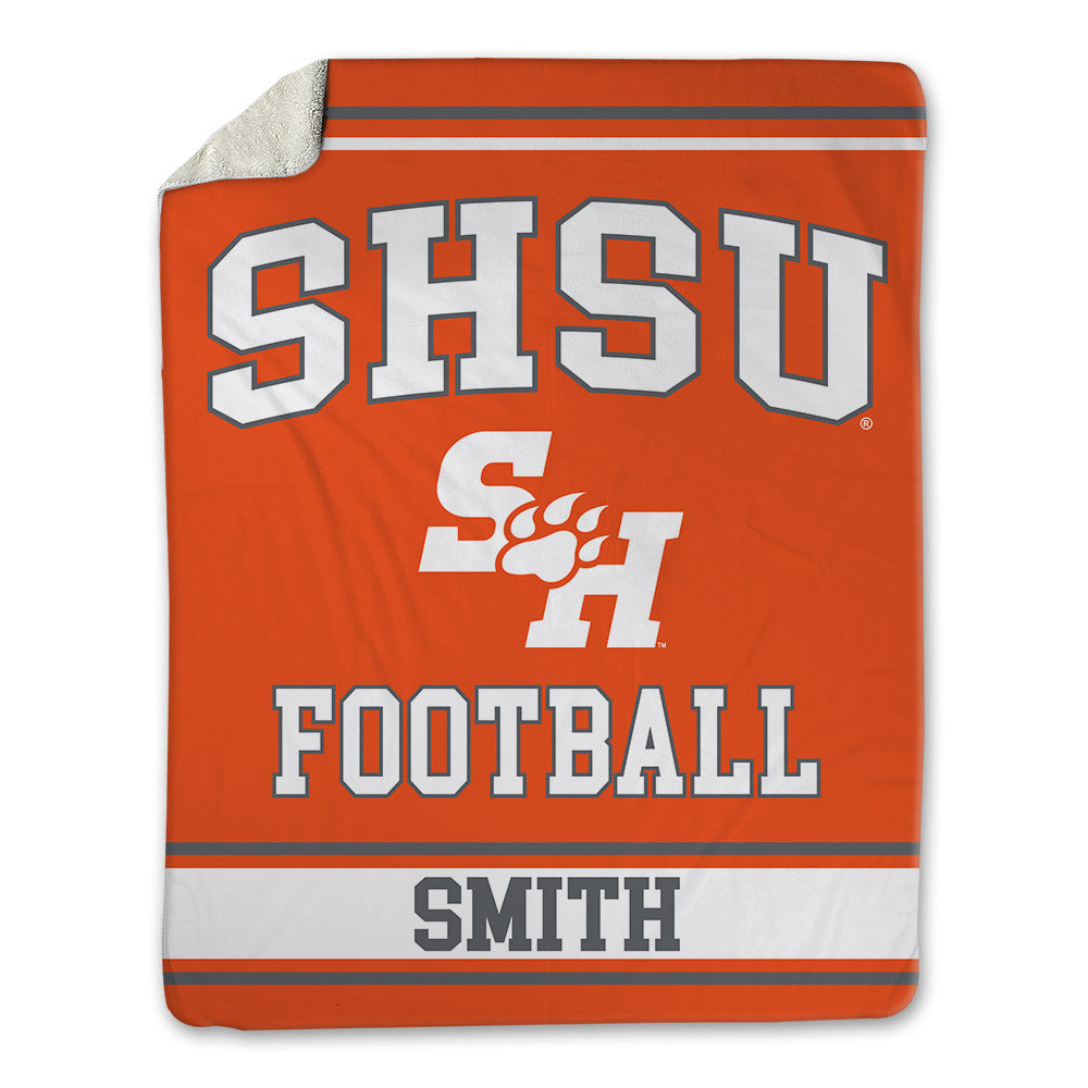 SHSU - NCAA Football : Austin Smith - Blanket-0