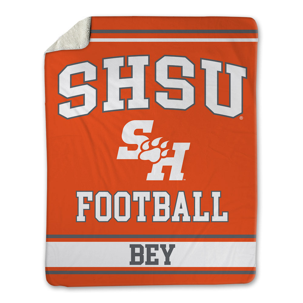 SHSU - NCAA Football : Stacy Bey - Blanket-0