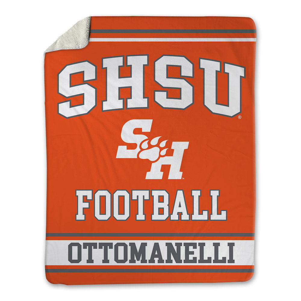 SHSU - NCAA Football : Nico Ottomanelli - Blanket-0