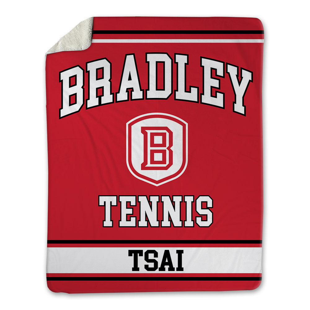 Bradley - NCAA Women's Tennis : Compassion Tsai - Blanket-0