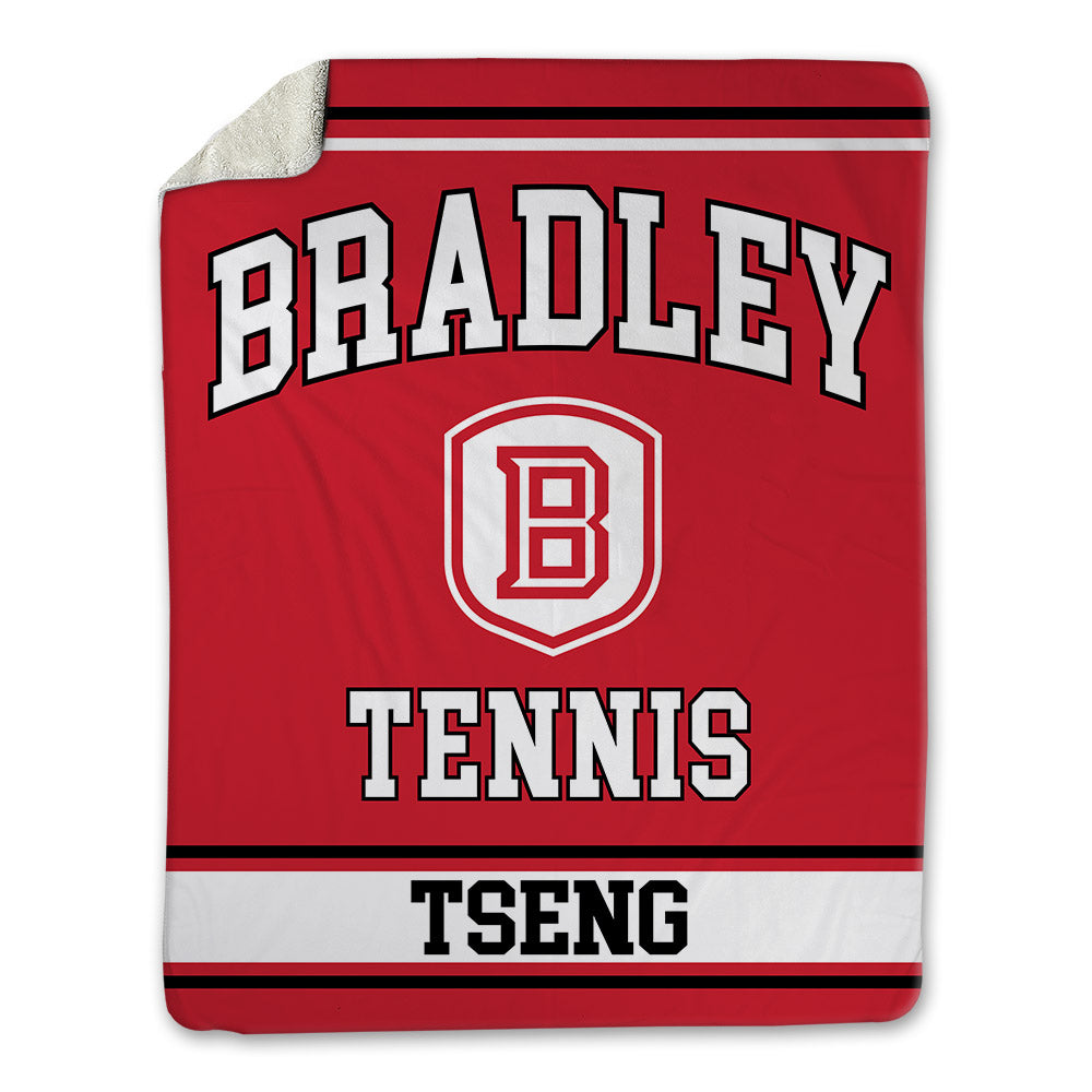Bradley - NCAA Women's Tennis : Ruby Tseng - Blanket-0