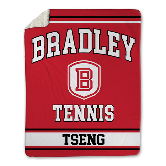 Bradley - NCAA Women's Tennis : Ruby Tseng - Blanket-0