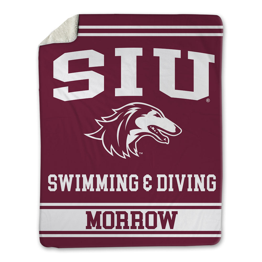 SIU Carbondale - NCAA Men's Swimming & Diving : Michael Morrow - Blanket-0