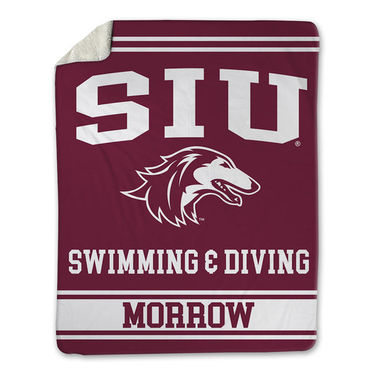SIU Carbondale - NCAA Men's Swimming & Diving : Michael Morrow - Blanket-0