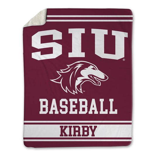 SIU Carbondale - NCAA Baseball : Jace Kirby - Blanket-0