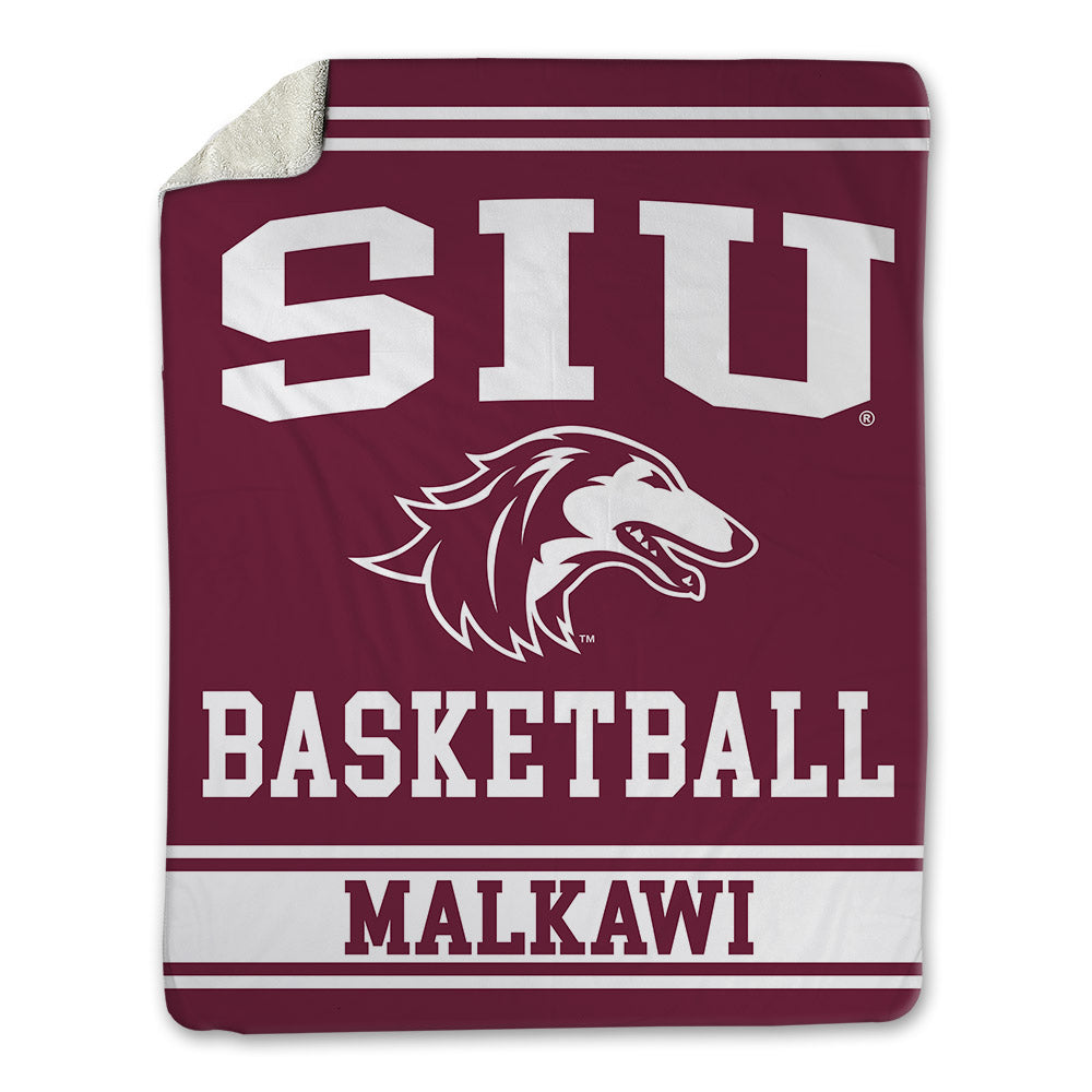 SIU Carbondale - NCAA Women's Basketball : Hiba Malkawi - Blanket-0