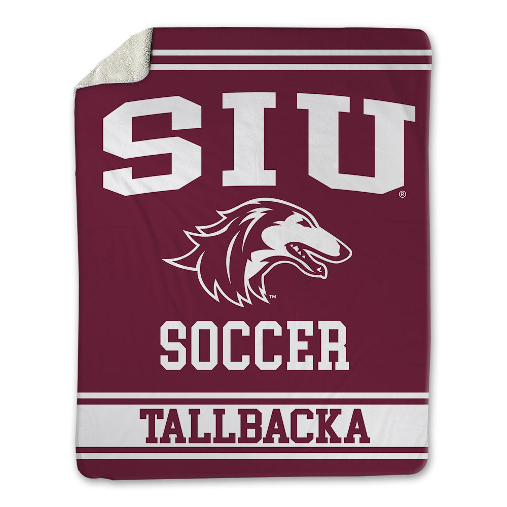 SIU Carbondale - NCAA Women's Soccer : Katelyn Tallbacka - Blanket-0