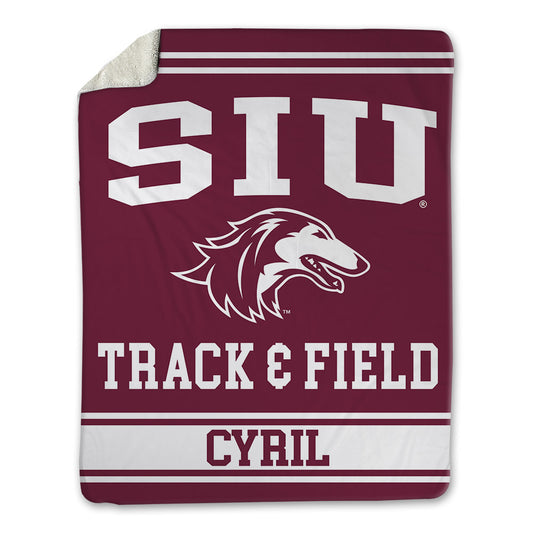 SIU Carbondale - NCAA Women's Track & Field : Raelyn Cyril - Blanket-0