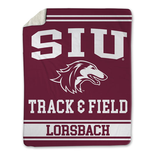 SIU Carbondale - NCAA Men's Track & Field : Finja Lorsbach - Blanket-0