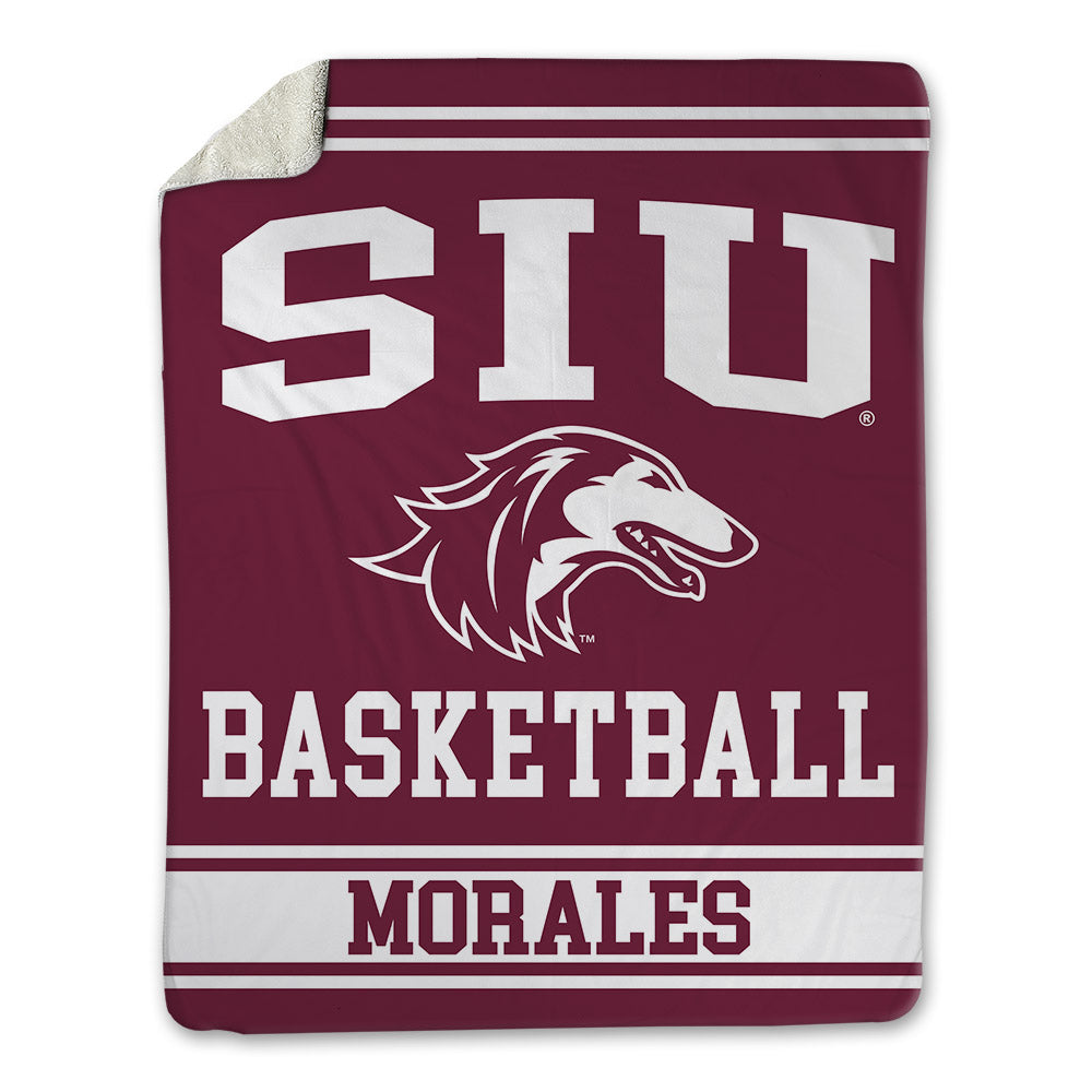SIU Carbondale - NCAA Women's Basketball : Carmen Morales - Blanket-0