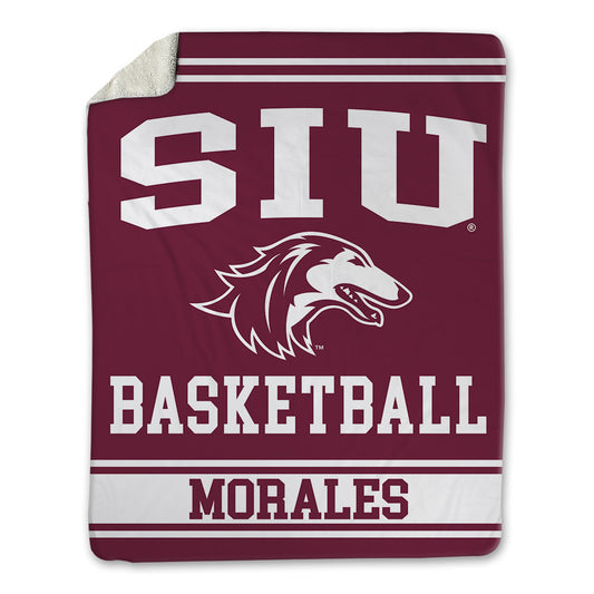SIU Carbondale - NCAA Women's Basketball : Carmen Morales - Blanket-0