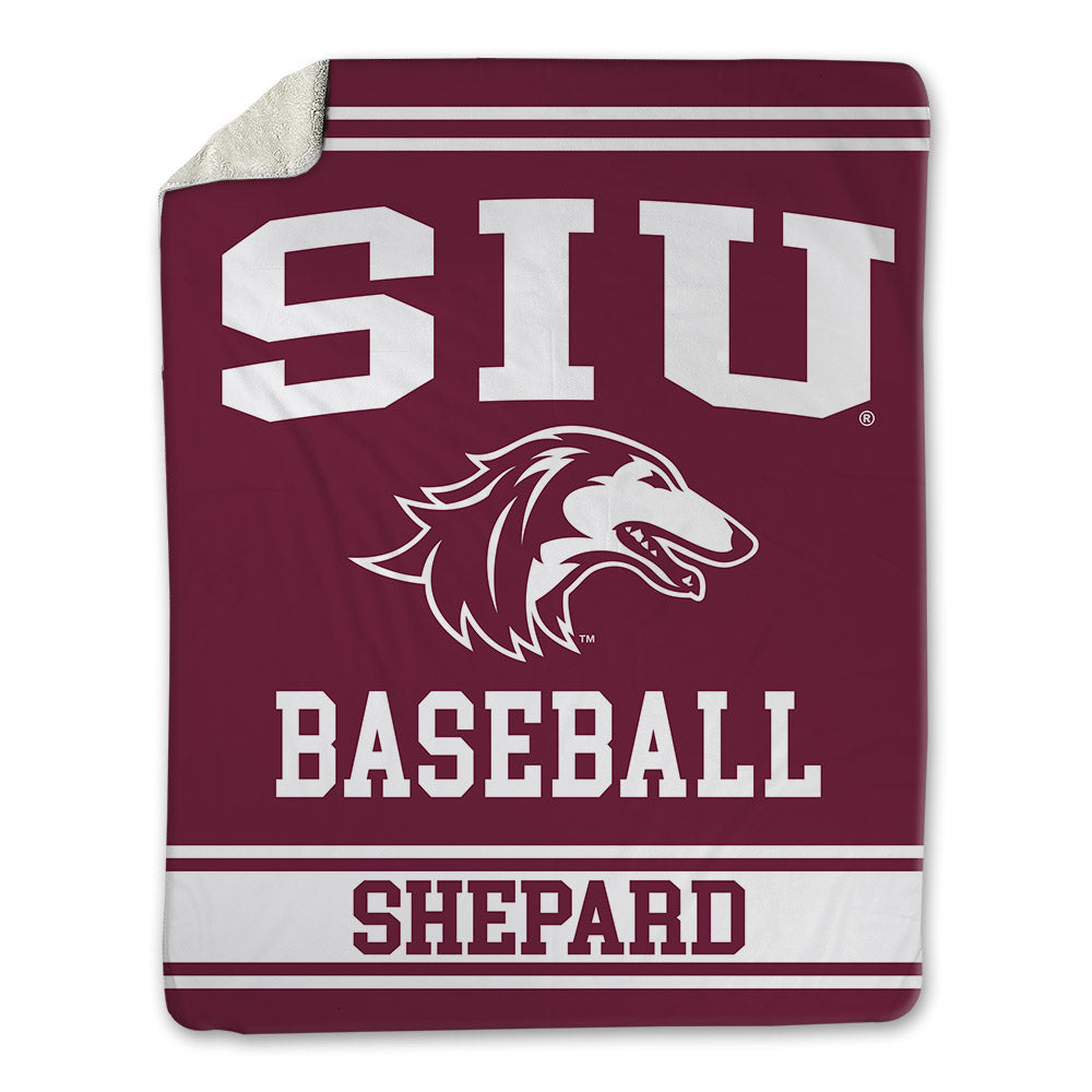 SIU Carbondale - NCAA Baseball : Troy Shepard - Blanket-0