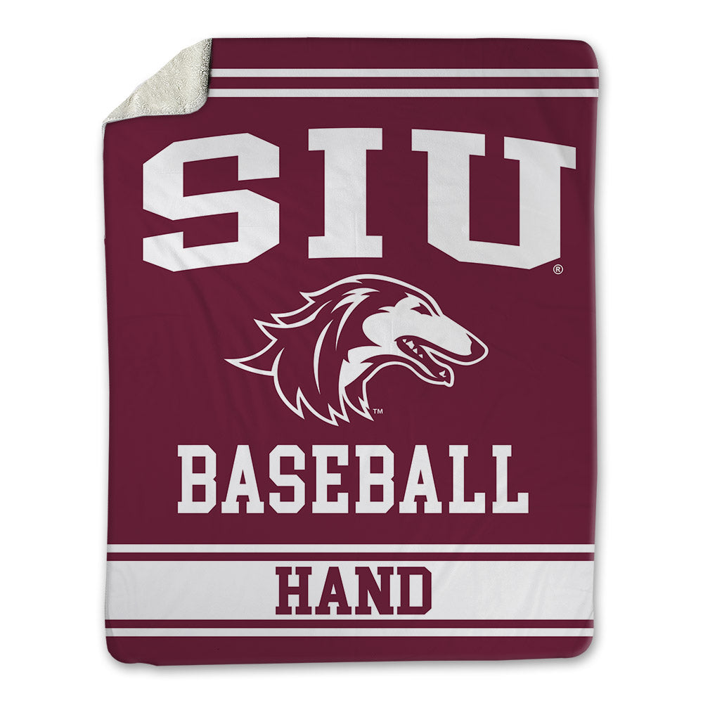SIU Carbondale - NCAA Baseball : Nolan Hand - Blanket-0