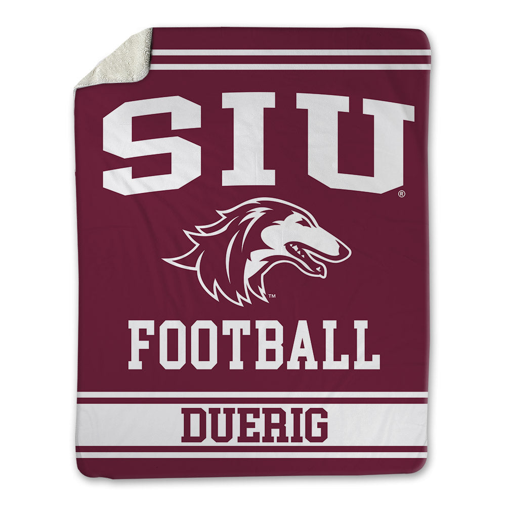 SIU Carbondale - NCAA Football : Aidan Duerig - Blanket-0