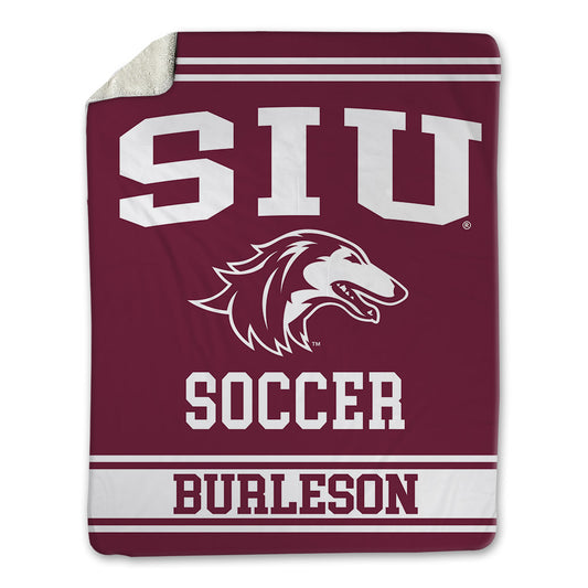 SIU Carbondale - NCAA Women's Soccer : Avery Burleson - Blanket-0