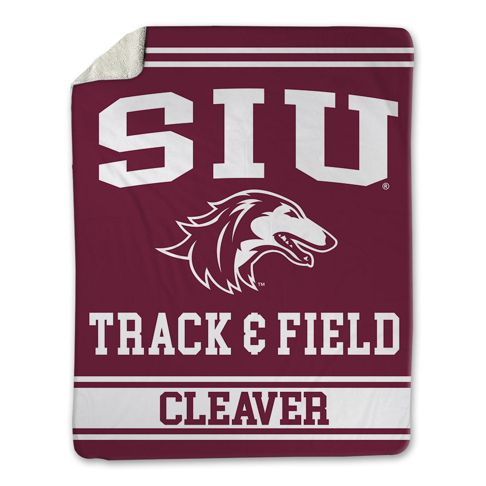 SIU Carbondale - NCAA Women's Track & Field : Trinity Cleaver - Blanket-0
