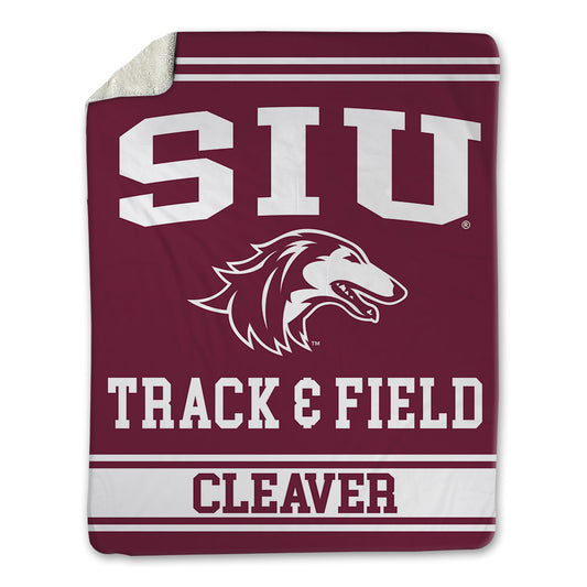SIU Carbondale - NCAA Women's Track & Field : Trinity Cleaver - Blanket-0