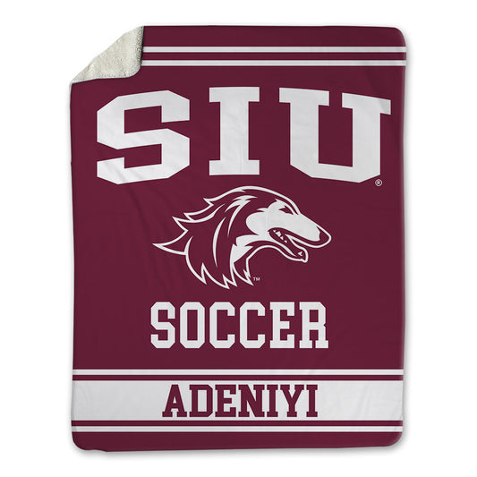 SIU Carbondale - NCAA Women's Soccer : DAMILOLA ADENIYI - Blanket-0