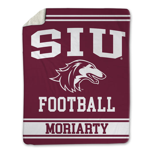 SIU Carbondale - NCAA Football : Aiden Moriarty - Blanket-0