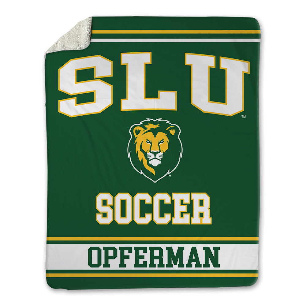 SELU - NCAA Women's Soccer : Brooke Opferman - Blanket-0