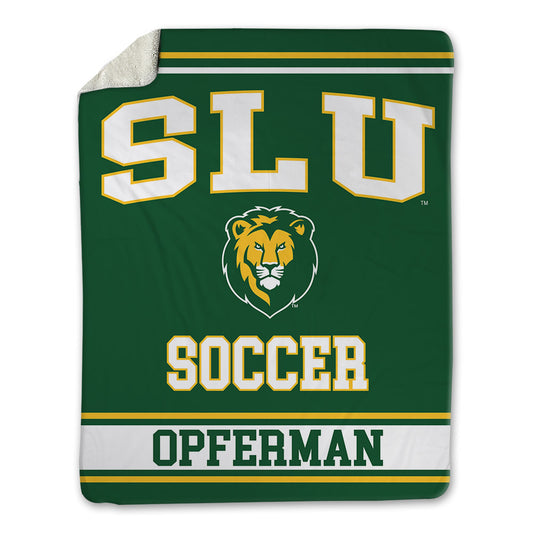 SELU - NCAA Women's Soccer : Brooke Opferman - Blanket-0