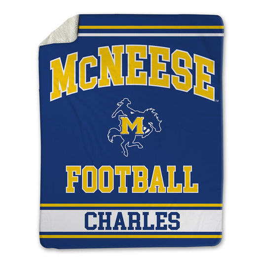 McNeese State - NCAA Football : Cohen Charles - Blanket-0