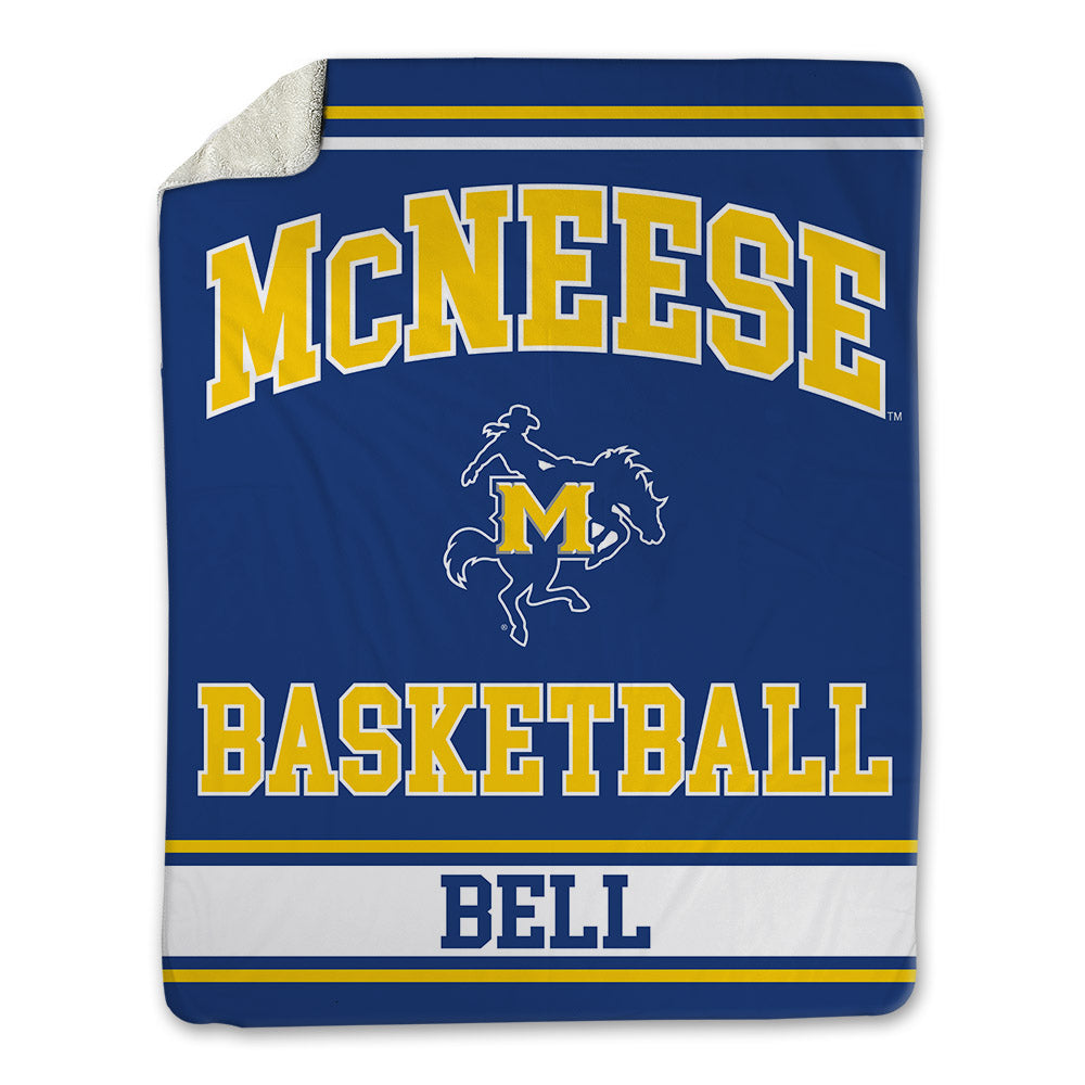McNeese State - NCAA Women's Basketball : Jamari Bell - Blanket-0