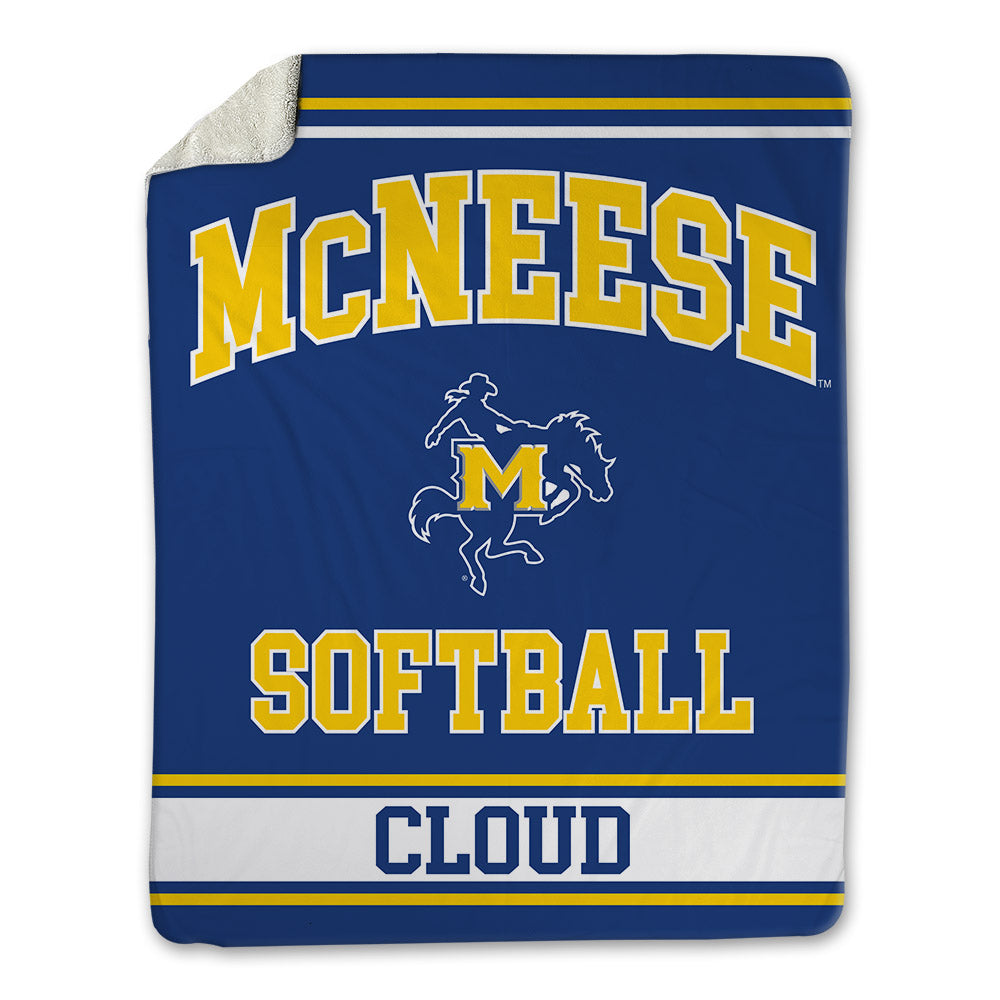McNeese State - NCAA Softball : Rylee Cloud - Blanket-0