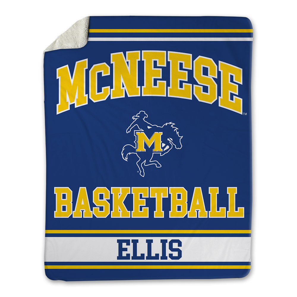 McNeese State - NCAA Women's Basketball : Kiayra Ellis - Blanket-0