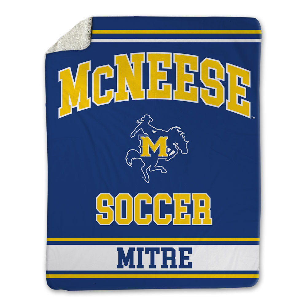 McNeese State - NCAA Women's Soccer : Vitoria Mitre - Blanket-0
