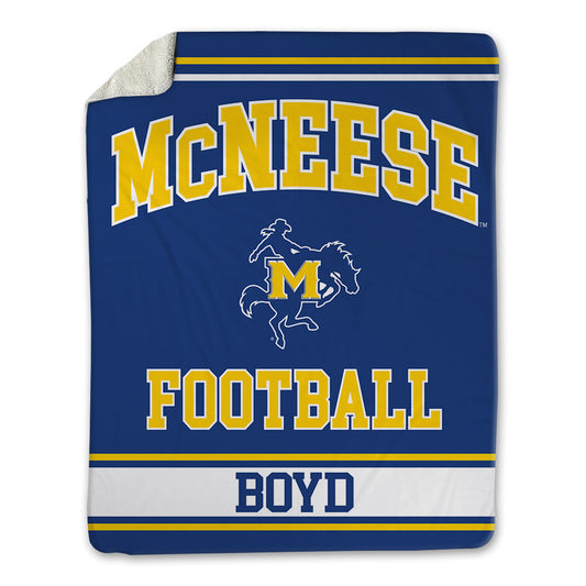 McNeese State - NCAA Football : Reed Boyd - Blanket-0