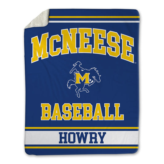 McNeese State - NCAA Baseball : Ty Howry - Blanket-0