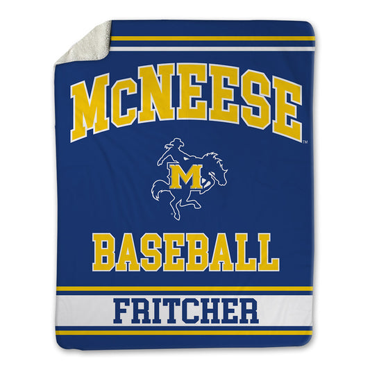 McNeese State - NCAA Baseball : Blayne Fritcher - Blanket-0