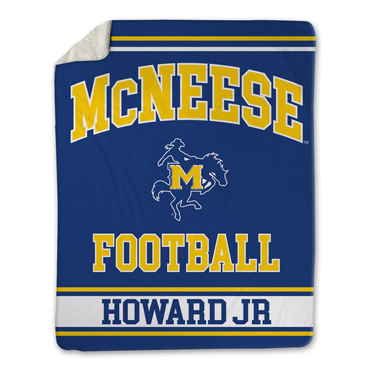 McNeese State - NCAA Football : Lenord Howard Jr - Blanket-0