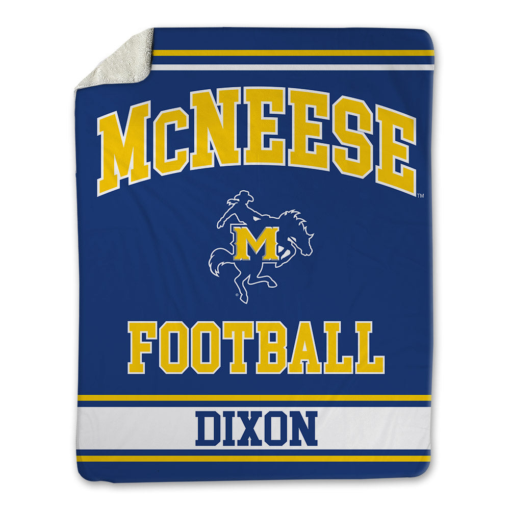 McNeese State - NCAA Football : George Dixon - Blanket-0