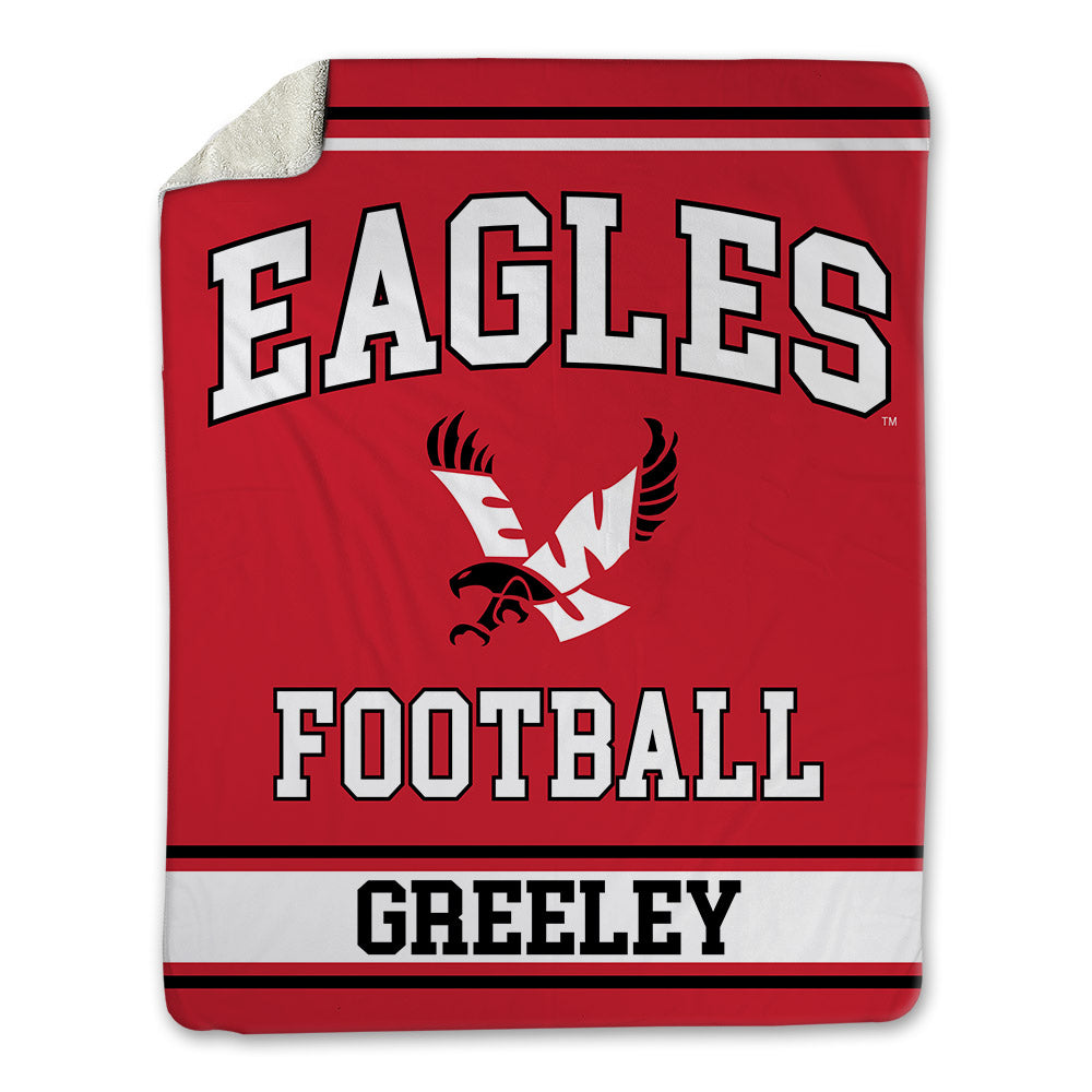 Eastern Washington - NCAA Football : Dre Greeley - Blanket-0